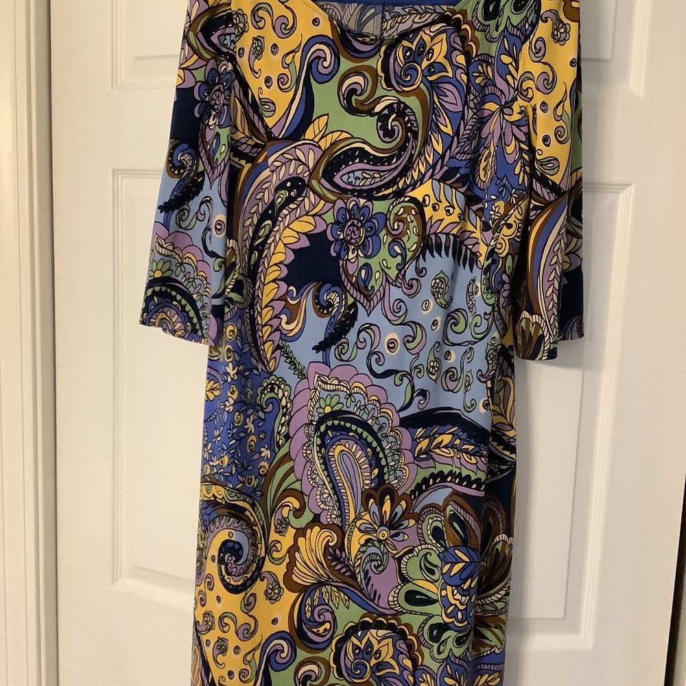 Dressbarn l Paisley dress, size 16